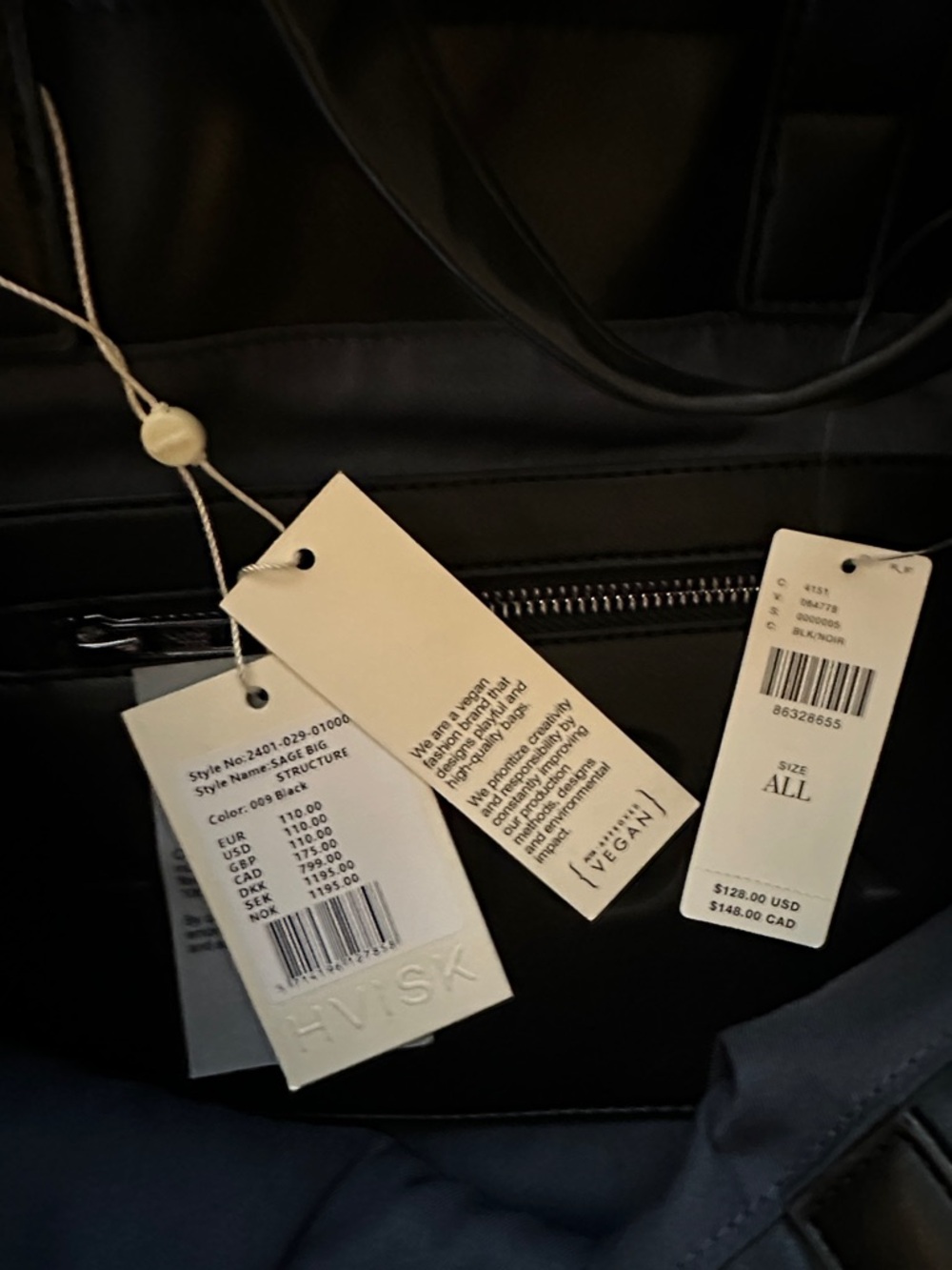 NWT | HVISK Sage Big Structure Bag - Picture 11 of 13
